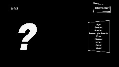 Character Description Template