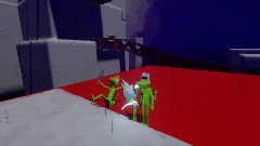 Outside of crocodile security towers