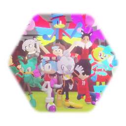 Evil the sackboy DreamCom 2021 booth