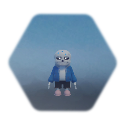 Sans in the battle