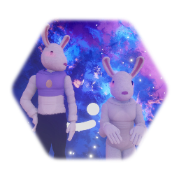 The Easter bunny (casual)