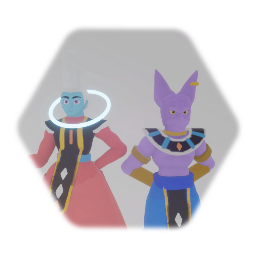 Lord Beerus and Whis