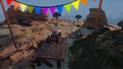 Downhill desert level