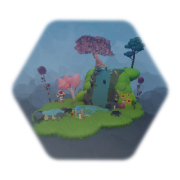 Toy Gardens Water Fall