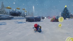 Mario snow world
