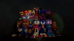 Evil The Sackboy: The EXE Nightmare - Title Screen