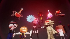 Fondo WIP de Las bizarras aventuras de Tronator pero mejor