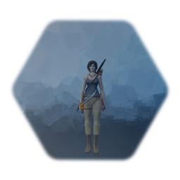 Lara croft: tomb raider of samurai sword