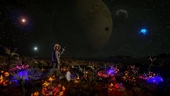 Relax in space with one silly astronaut (2:20 min)