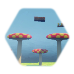 Super mario brawl- default stage/ Template stage
