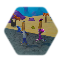 Gunner Anchovy Enemy (Homing)