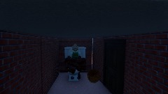 Wallace takes a sweaty poo