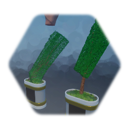 Arbusto en forma de ****** plantilla de lohWYZ