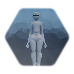 Colorless twiggy base with posable fingers