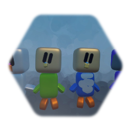 My berds as blok berds