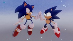 Sonic models showcase for Sonic dream wrold