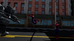 Spider-Men vs Rhino