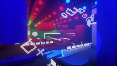 Video game show floor