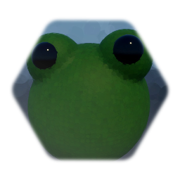 Frog plush