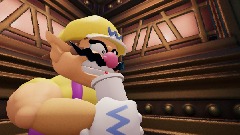 Wario dies in a elevator when he tries going to work