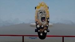 Custom Retro Skateboard