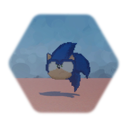 Sonic pixel art