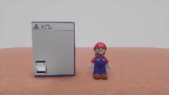 Super Mario on the PS5