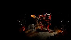 Big Red Mech Scene