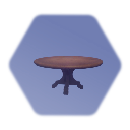 Round Wooden Table - TCMP007