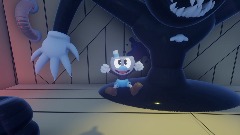 Bendy and mugman Dia bola de MATAR