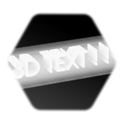 <pink> 3d text
