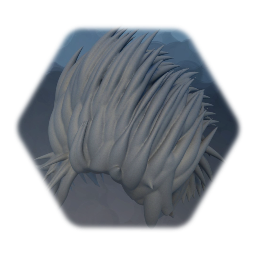 Raiden 's hair - by DrError404Page