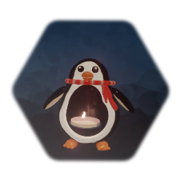 Penguin Candle
