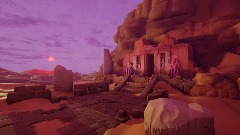 Desert temple