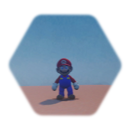 Mario with fireball
