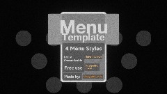 Main Menu Template