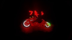 Remix of Kaneda's Bike with Green Sparks