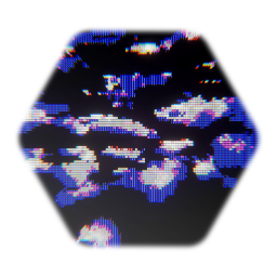 Creepy 8 bit sky