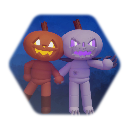 Pumpkin couple