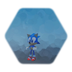 Remix of Low poly Sonic puppet (Old)