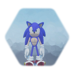 Remix of Sonic the Hedgehog Model W.I.P