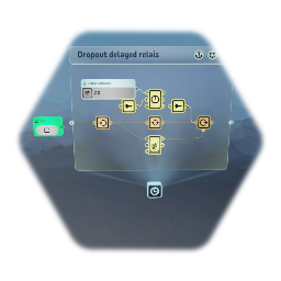 Dropout delayed relais