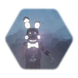 Withered shadow Toy Bonnie | <pink>FNaF 2 Model