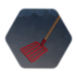 Spatula - Rubber - Angled