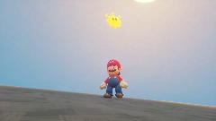 Super Mario on the PS4