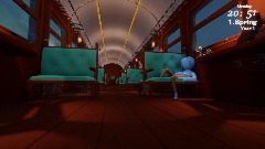 A Blue Guy's Journey. Chapter 1: On the Rails DEMO