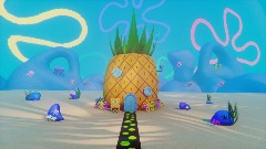 Spongebob's  house