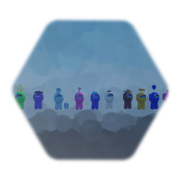 Among us Gametoons character