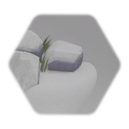 Remix of Snowy Rocks