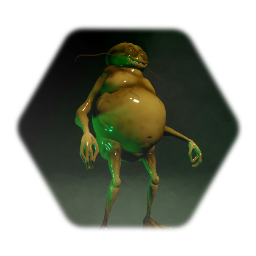 Humanoid Martian Creature from War of the Worlds